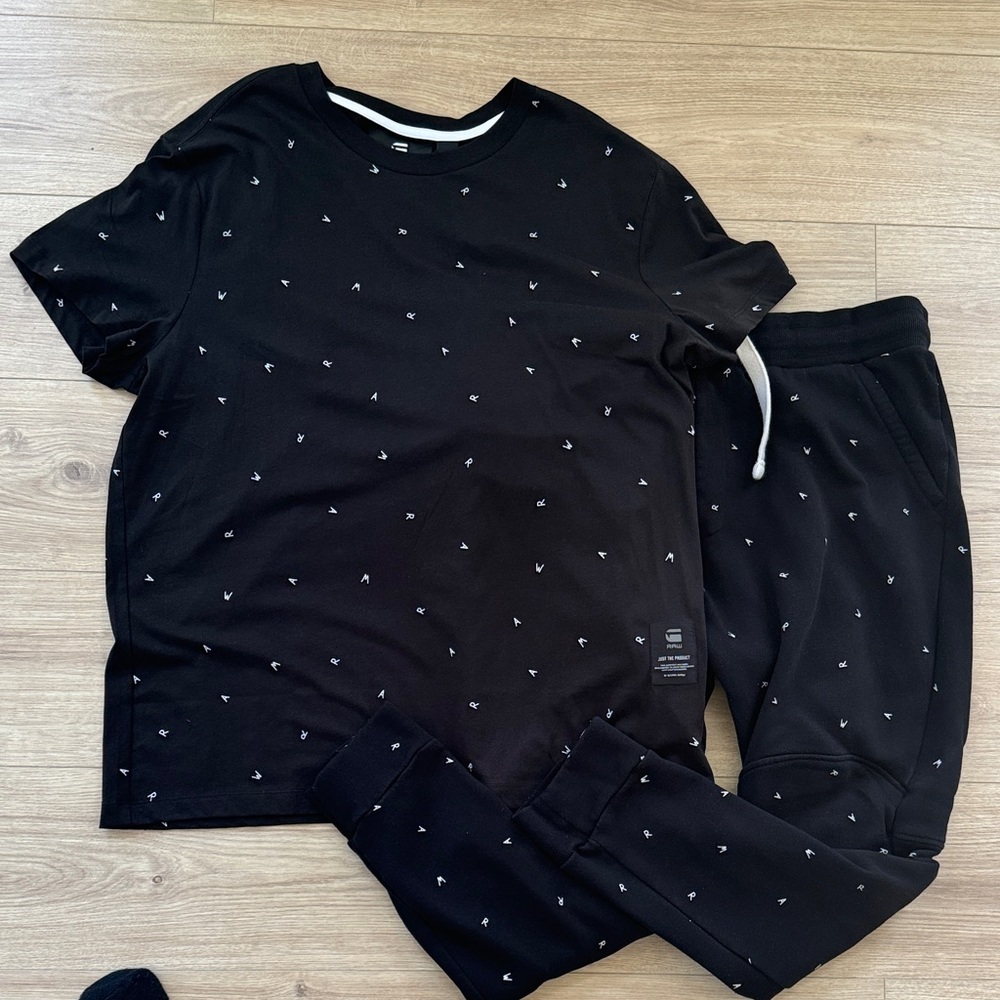 G-Star/ RAW shirt and pant set XXL